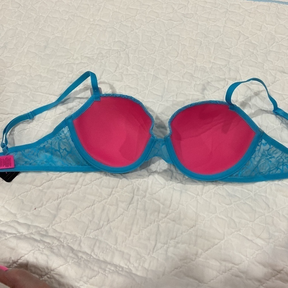 LASENZA bra size 34C. NWT blue. - Picture 4 of 8